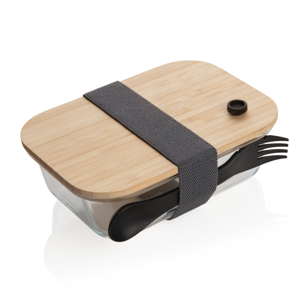 Glass Lunchbox With Bamboo Lid