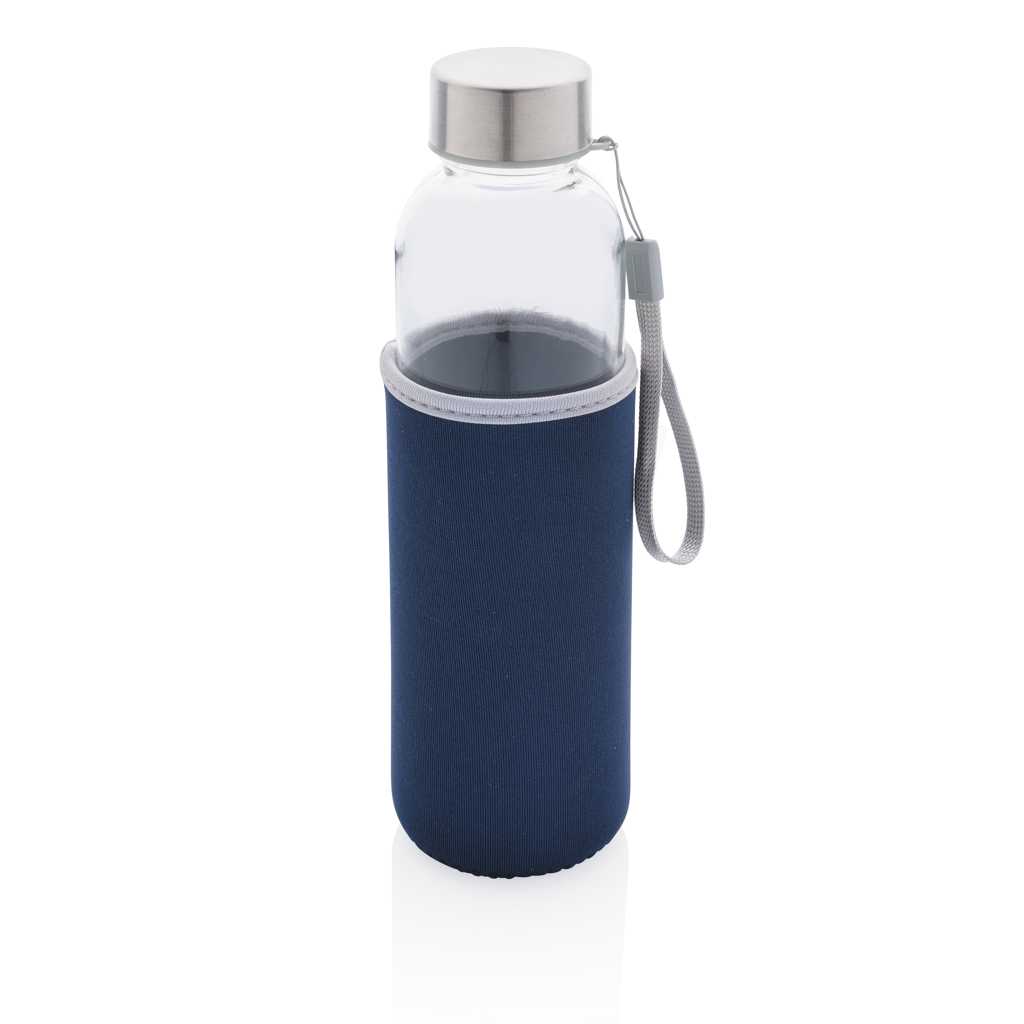 Glass Bottle With Neoprene Sleeve