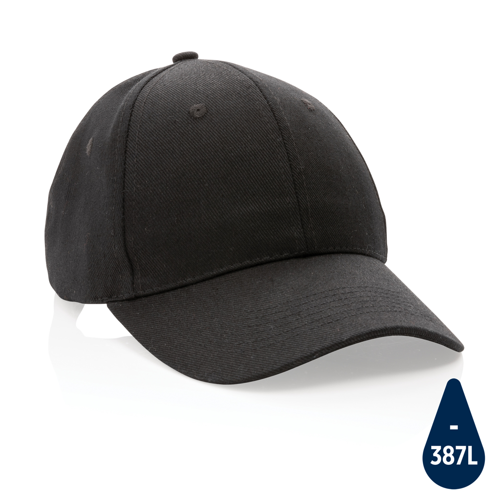 Impact 6 Panel 280Gr Recycled Cotton Cap With Aware Tracer
