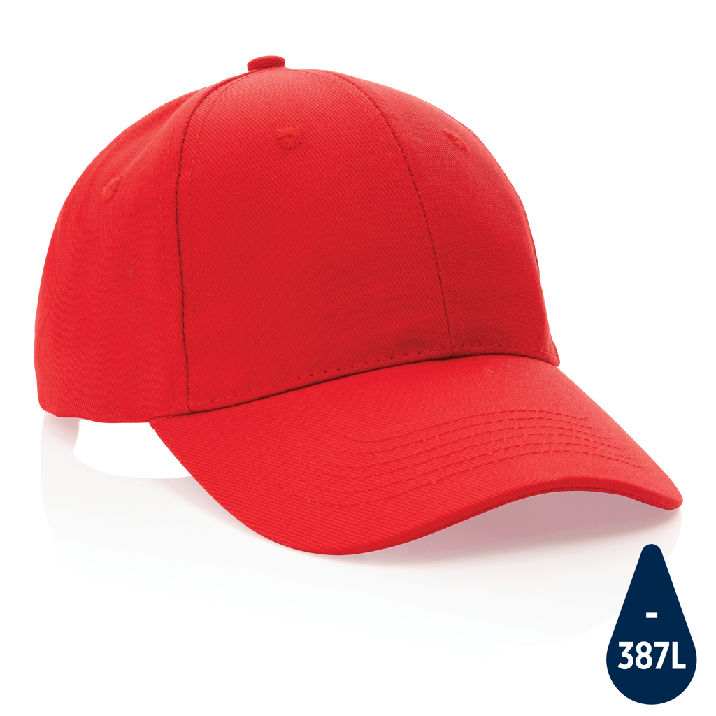 Impact 6 Panel 280Gr Recycled Cotton Cap With Aware Tracer
