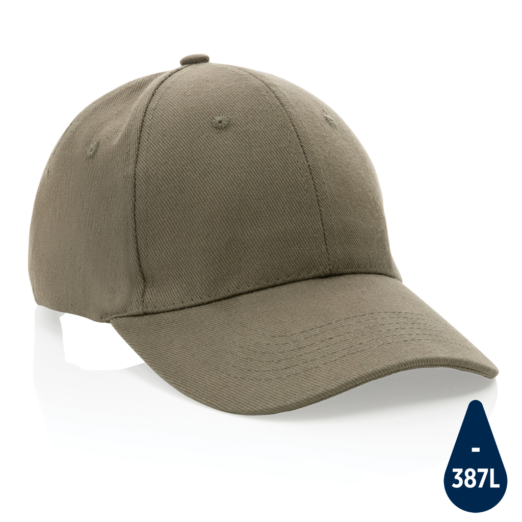 Impact 6 Panel 280Gr Recycled Cotton Cap With Aware Tracer