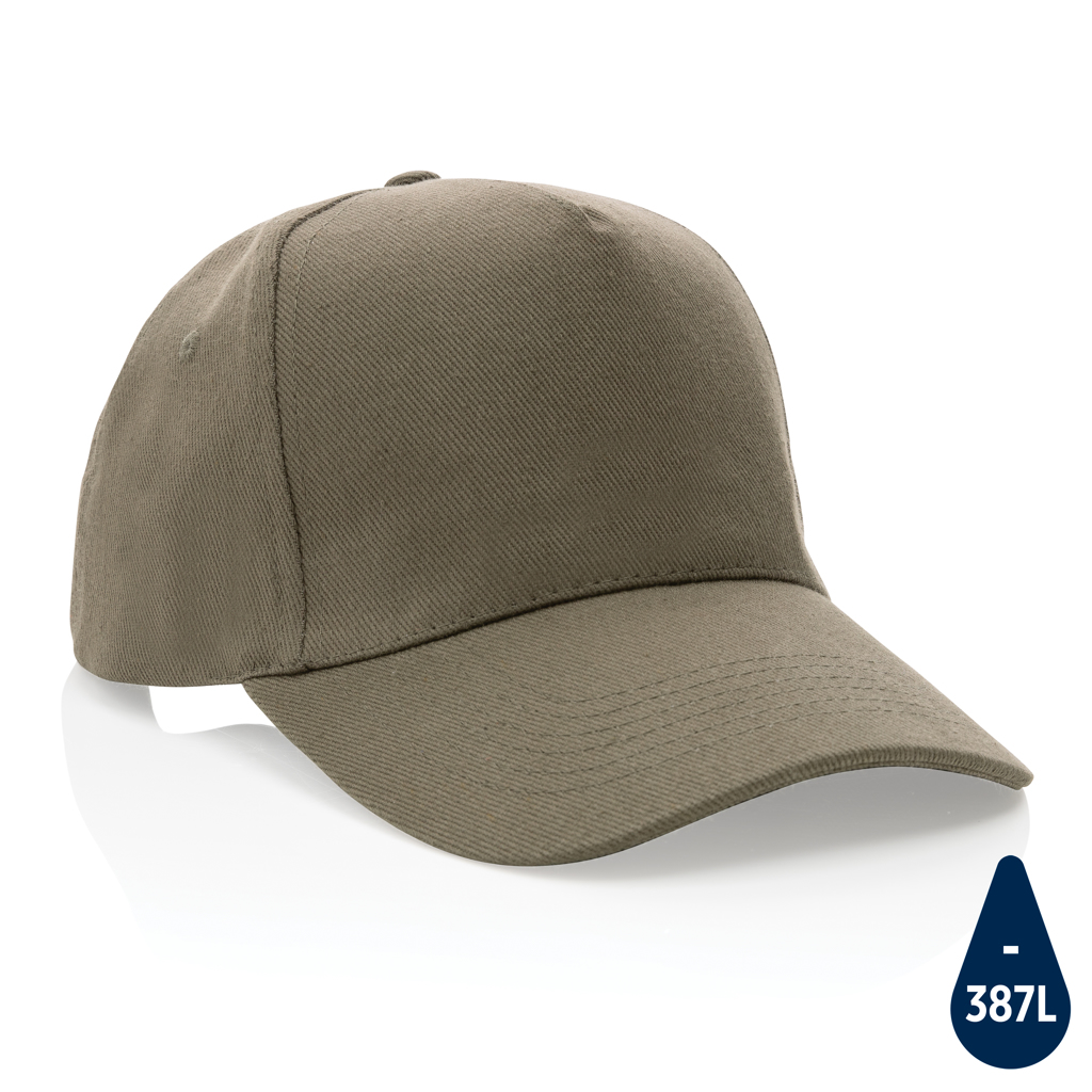 Impact 5Panel 280Gr Recycled Cotton Cap With Aware Tracer