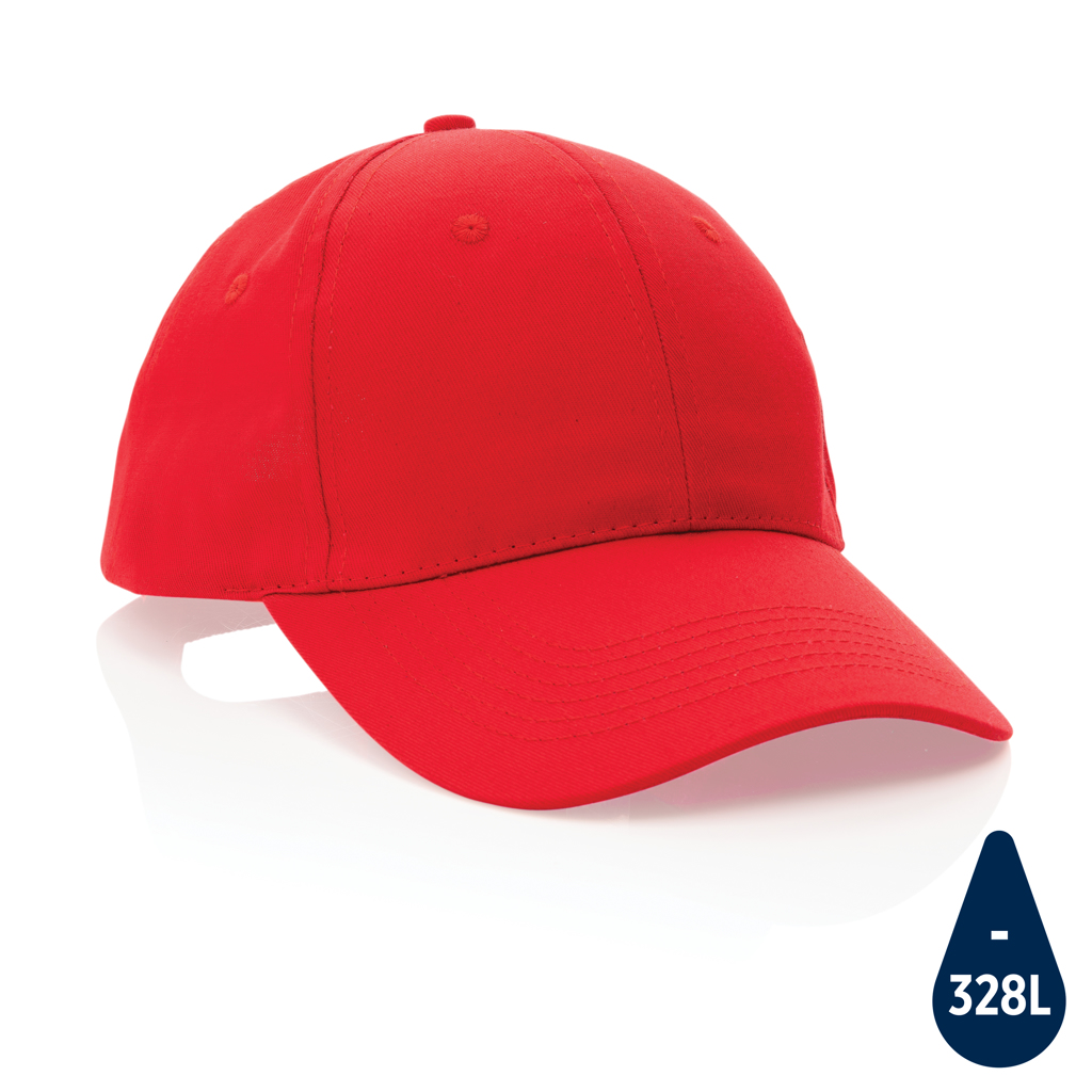 Impact 6 Panel 190Gr Recycled Cotton Cap With Aware Tracer