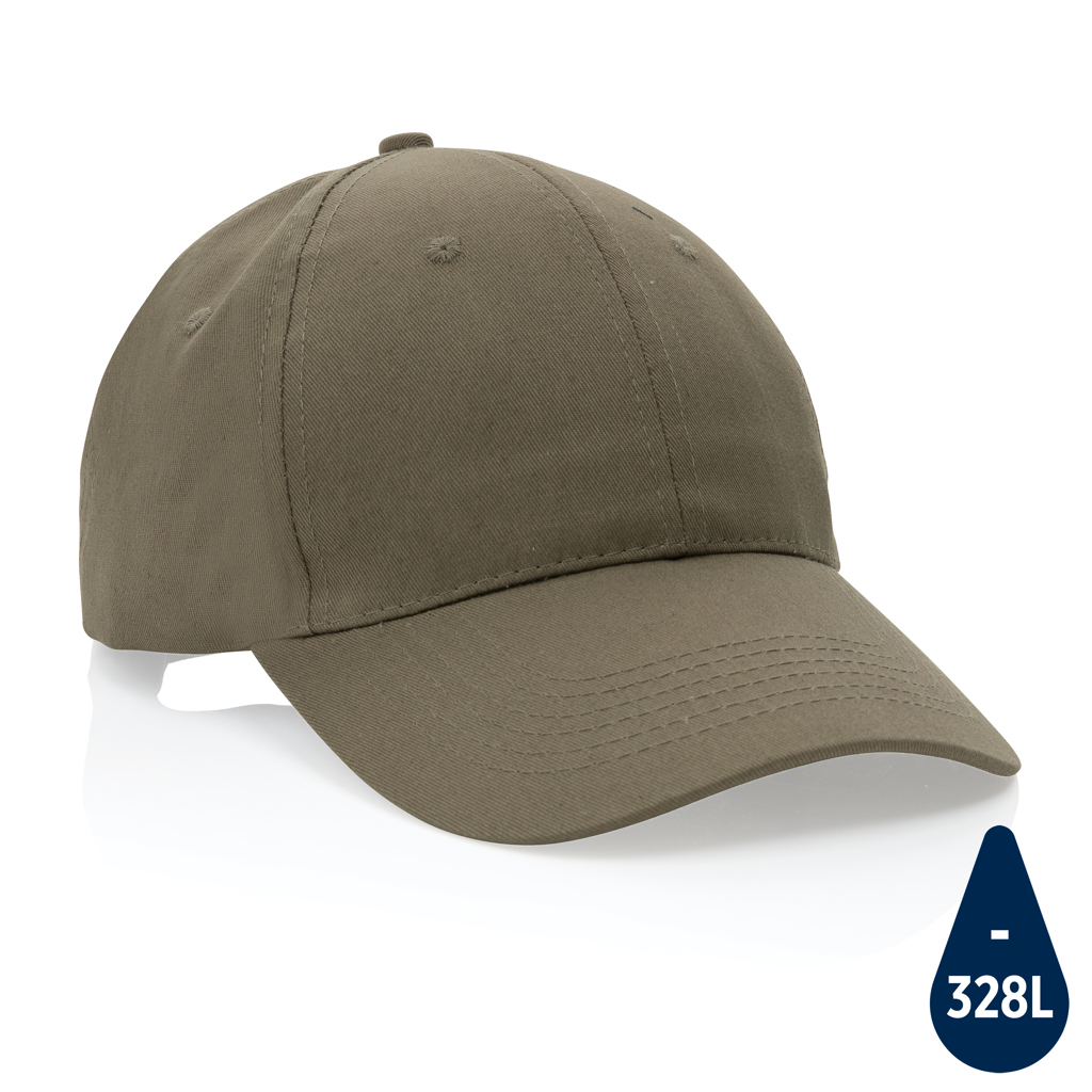 Impact 6 Panel 190Gr Recycled Cotton Cap With Aware Tracer