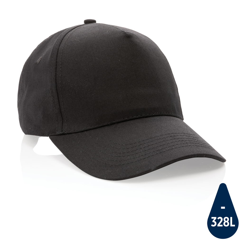 Impact 5 Panel 190Gr Recycled Cotton Cap With Aware Tracer