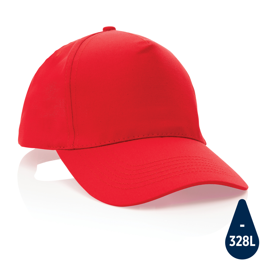 Impact 5 Panel 190Gr Recycled Cotton Cap With Aware Tracer