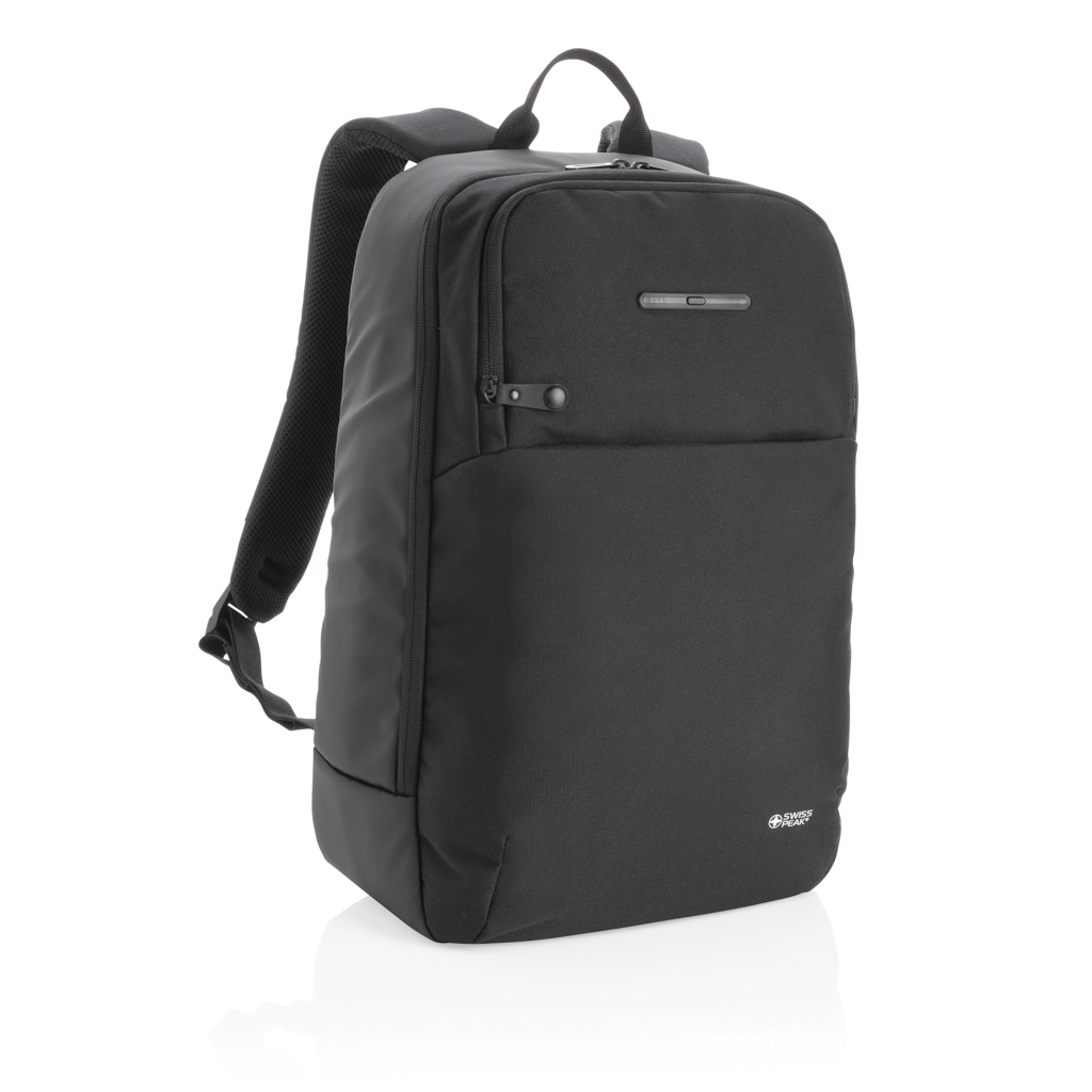Swiss Peak Laptop Backpack With Uv-C Steriliser Pocket