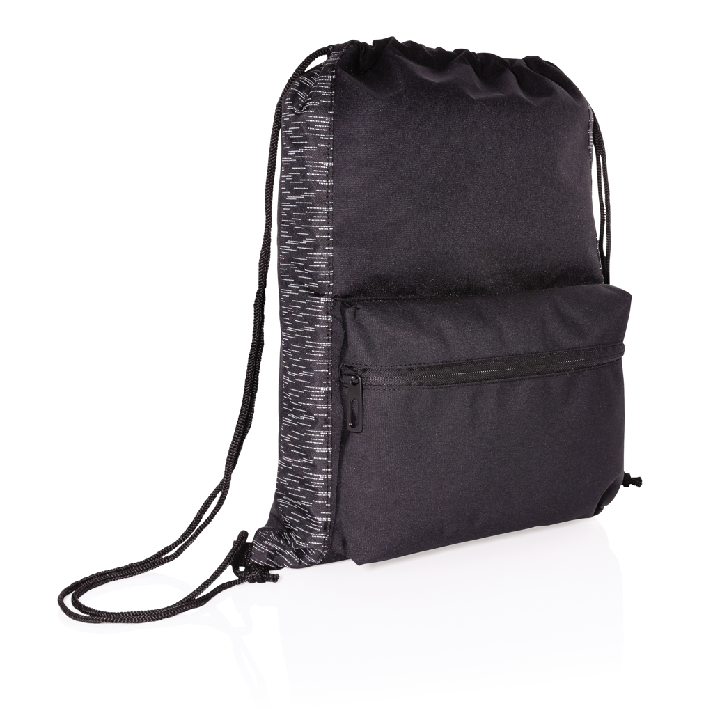 Aware Rpet Reflective Drawstring Backpack